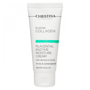 ELASTIN COLLAGEN PLACENTAL ENZYME MOISTURE CREAM-УВЛАЖНЯЮЩИЙ КРЕМ С ПЛАЦЕНТОЙ, ЭНЗИМАМИ, КОЛЛАГЕНОМ 