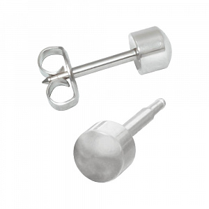 TRADITIONAL BALL STUDS Серьги для прокола Шарики, MIDI , без позолоты