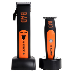 Машинка для стрижки Kiepe  BAD COMBO SET CLIPPER 6335 + TRIMMER 6330 10000 об/мин аккумулятор+сеть k6355           