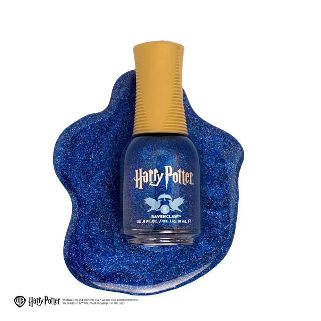 HARRY POTTER NL RAVENCLAW - ЛАК ДЛЯ НОГТЕЙ, СИНИЙ С БЛЕСТКАМИ, 18 МЛ.
