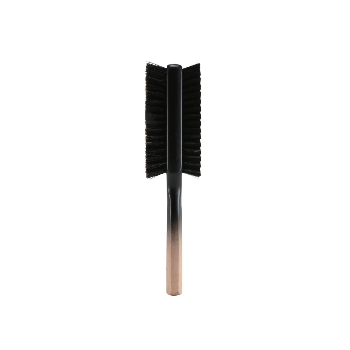 PREMIUM DOUBLE-SIDED HAIR &amp; BEARD BRUSH, BLACK- ДВУСТОРОНИИЙ БРАШИНГ  ДЛЯ ВОЛОС И БОРОДЫ