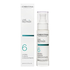 CHRISTINA Line Repair Hydra Fusion Concentrate - увлажняющая сыворотка-концентрат (шаг 6), 50 мл.