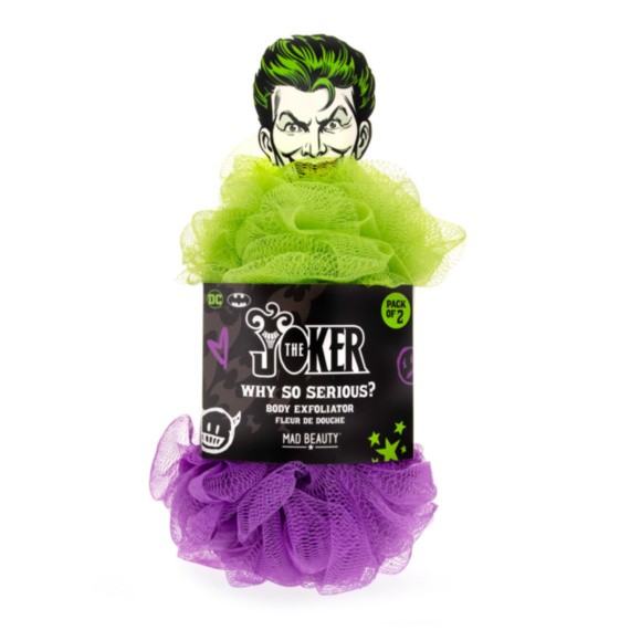 JOKER BODY EXFOLIATOR DUO-МОЧАЛКА ДЛЯ ТЕЛА, 2 ШТ.В НАБОРЕ