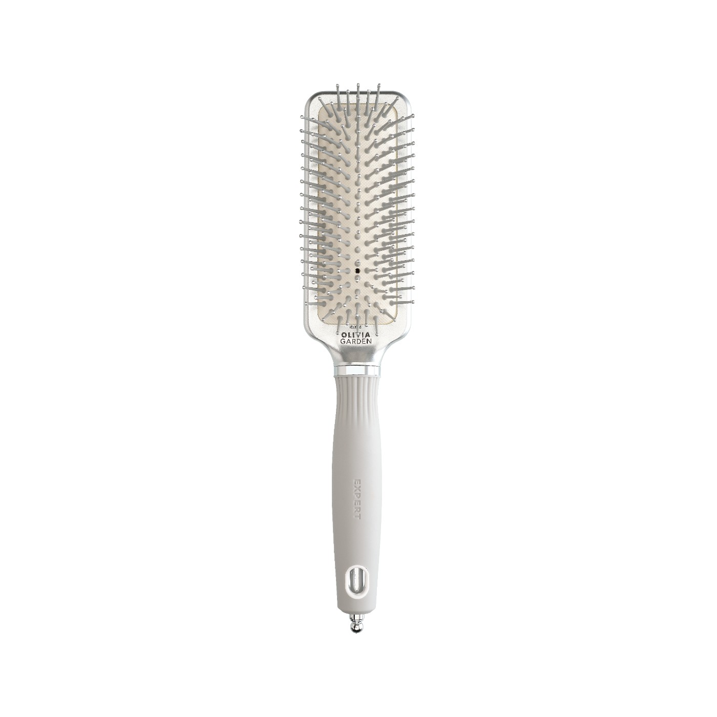 Expert Care Rectangular Nylon Bristles Silver S-Массажная щётка Expert Care Rectangular Nylon Bristl