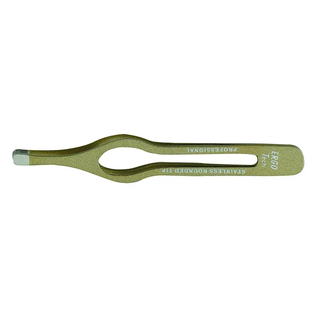 ПИНЦЕТ КОСМЕТОЛОГИЧЕСКИЙ - * ERGO TECH TWEEZERS SS STEEL