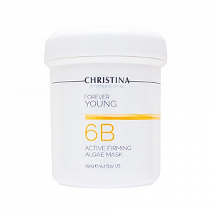 FOREVER YOUNG 6B STEP ACTIVE FIRMING ALGAE MASK -ВОДОРОСЛЕВАЯ МАСКА СО СПИРУЛИНОЙ ДЛЯ ПОДТЯЖКИ КОЖИ 