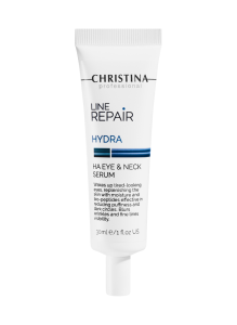 LINE REPAIR-HYDRA-HA EYE& NECK SERUM-СЫВОРОТКА ДЛЯ КОЖИ ВОКРУГ ГЛАЗ И ШЕИ С ГИАЛУРОНОВОЙ КИСЛОТОЙ