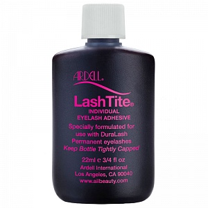 Клей для пучковых ресниц "LASH TITE ADHESIVE DARK" чёрный, 22мл