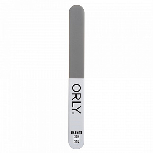 ORLY "3-Way Buffer"- бафик для ногтей полировочный на мягкой основе, трёхсторонний, абразивность 240/400/600 грит.