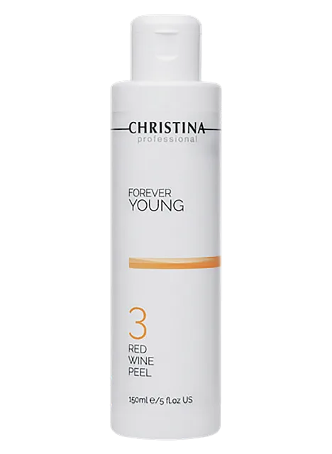 FOREVER YOUNG 3 RED WINE PEEL-ПИЛИНГ НА ОСНОВЕ КРАСНОГО ВИНА Т.М. CHRISTINA, СЕРИЯ FOREVER YOUNG